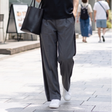 【Room&Out Work】サイドラインセミワイドパンツ