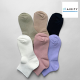 AIRITYソックスハーフ（鹿の子メッシュ）