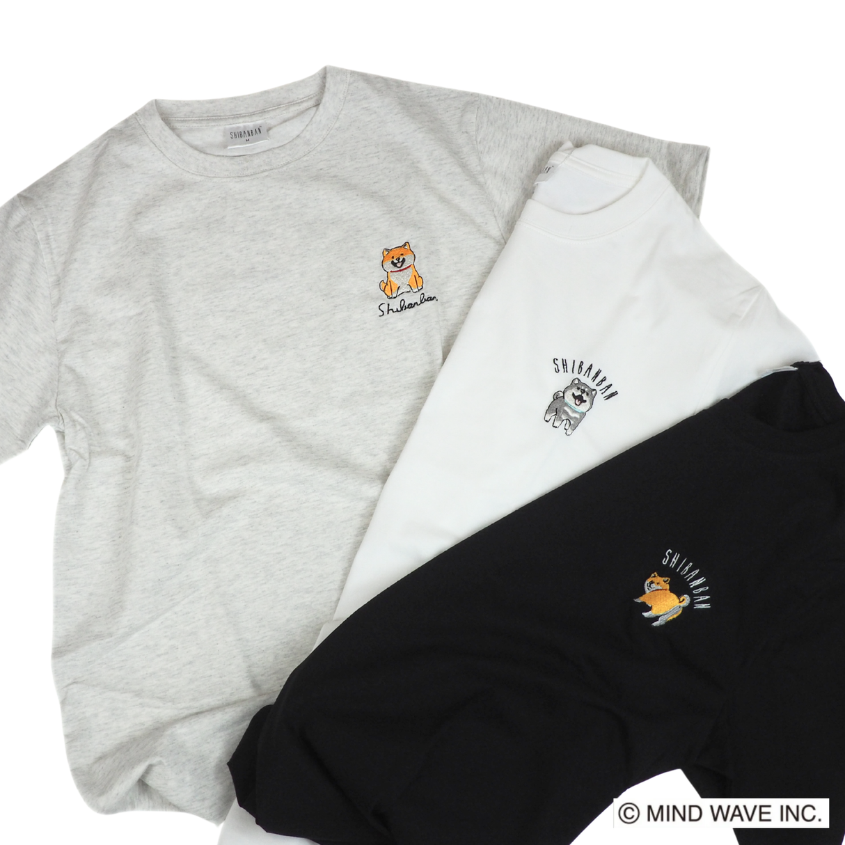 しばんばん 刺繍Tシャツ