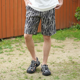 NOBIRUNOストレッチショートパンツ（総柄）