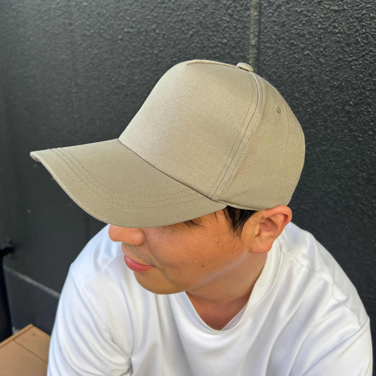 コットンツイルキャップ５パネル