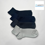 AIRITYソックスハーフスニーカー（鹿の子）