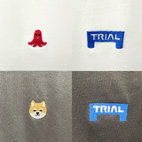 綿100%刺繍Tシャツ