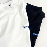 綿100%長袖刺繍Tシャツ