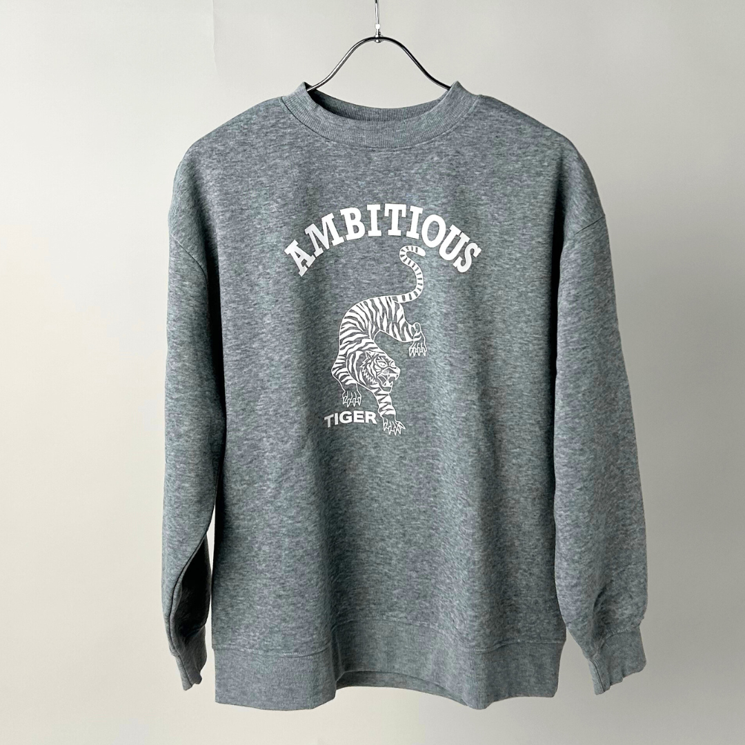 裏起毛スウェットプルオーバー