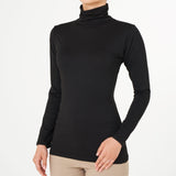 オンフィールタートルネックＴ/９分袖