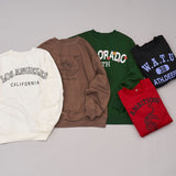 裏起毛スウェットプルオーバー