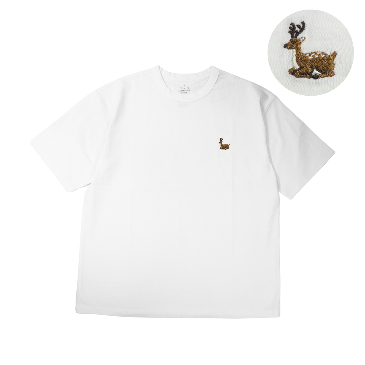綿100% 地域限定 刺繍Tシャツ(半袖)