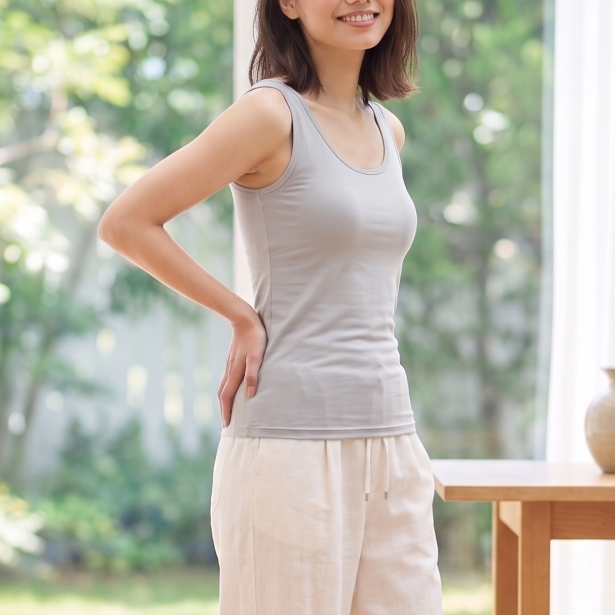 ひやタッチインナー タンクトップ