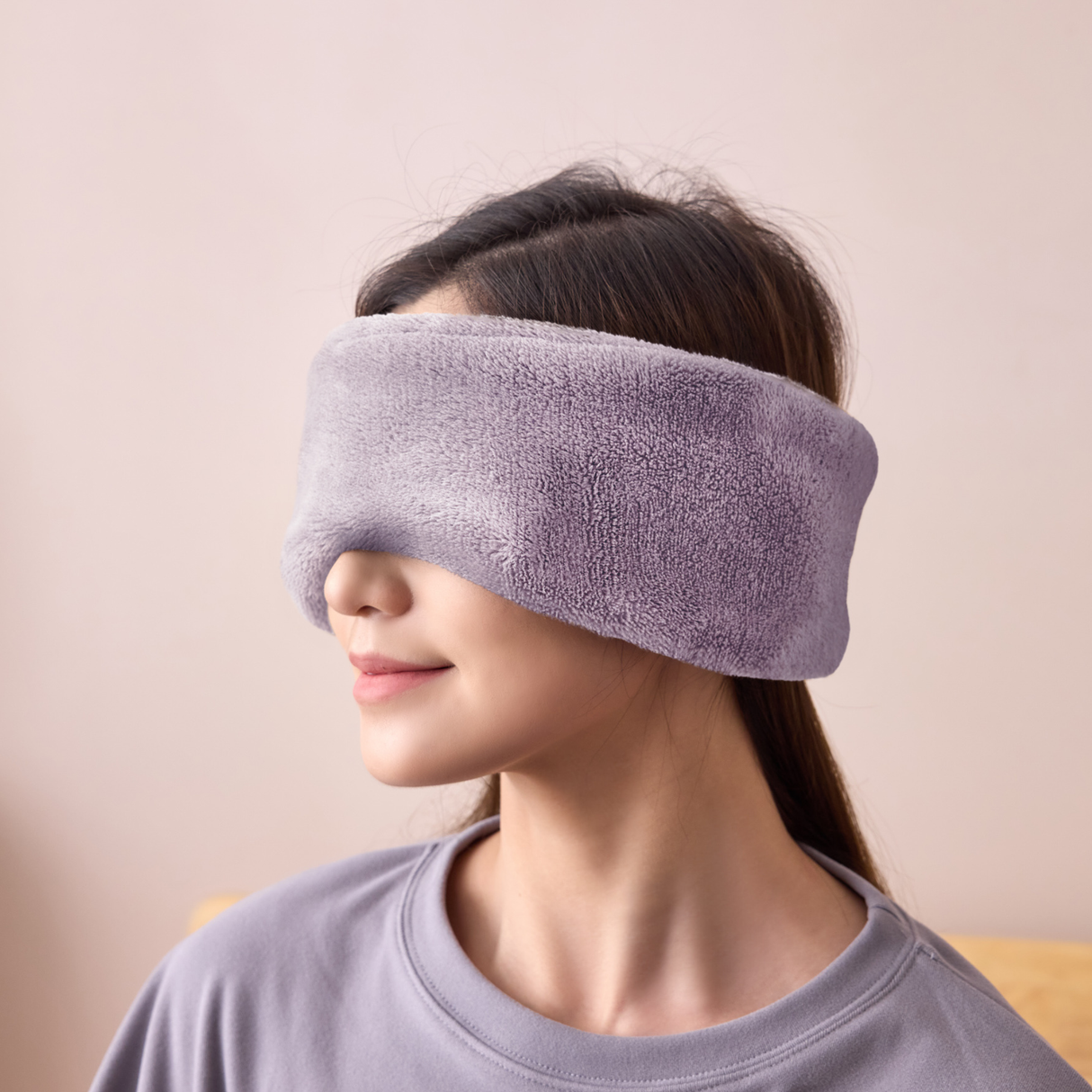 【ONFEEL】なめらかあったかアイマスク