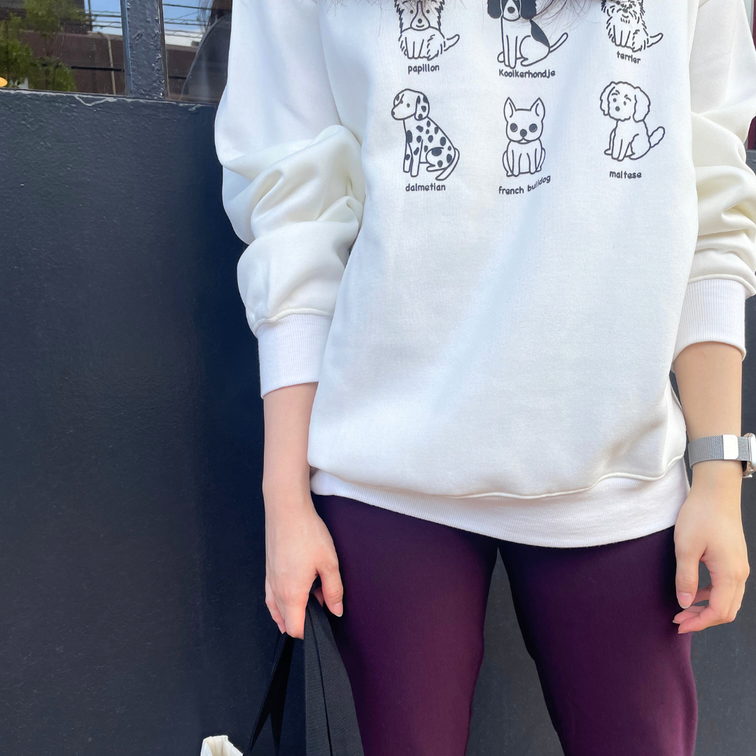 裏起毛スウェットプルオーバー