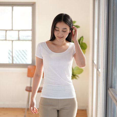 ［AIRITY］シームレスフレンチ袖