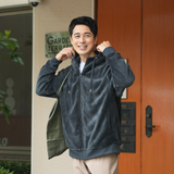 シルキーフリースジップパーカー