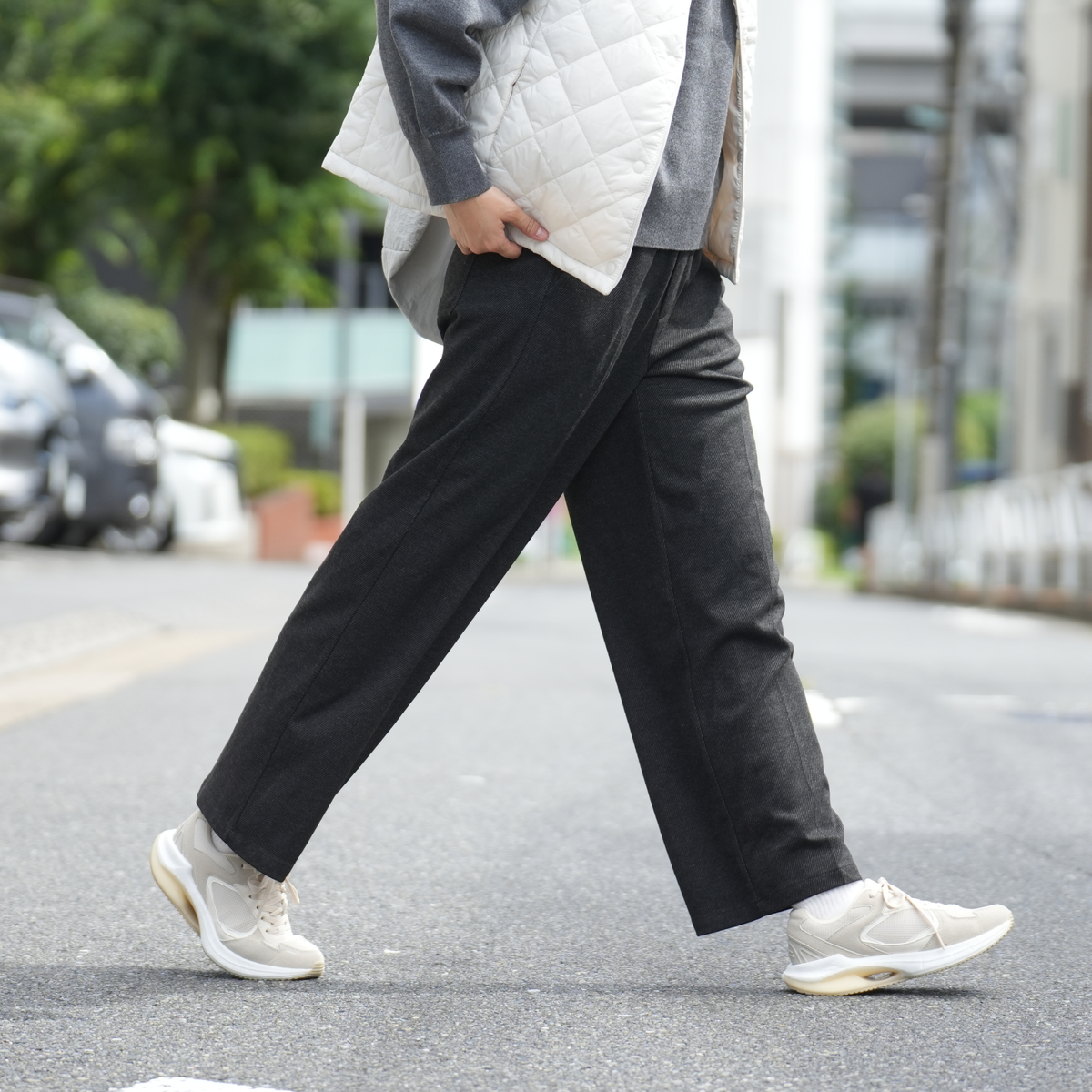 ［NOBIRUNO］ストレッチパンツ(ウォーム)