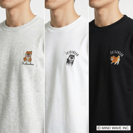 しばんばん 刺繍Tシャツ