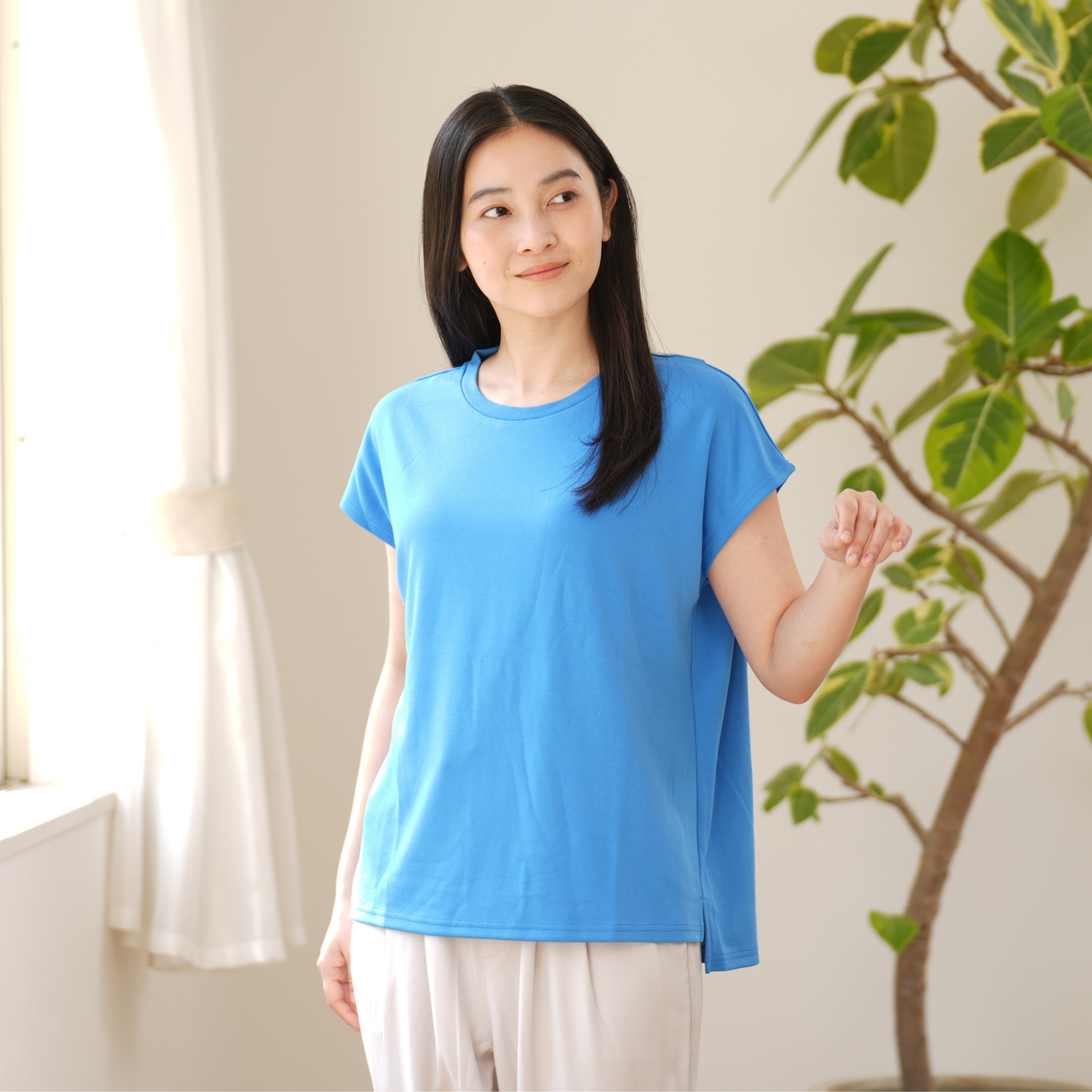 サラックスフレンチスリーブTシャツ