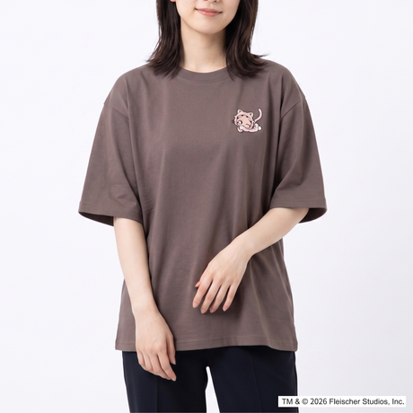 【Betty Boop】ワンポイント刺繍Tシャツ