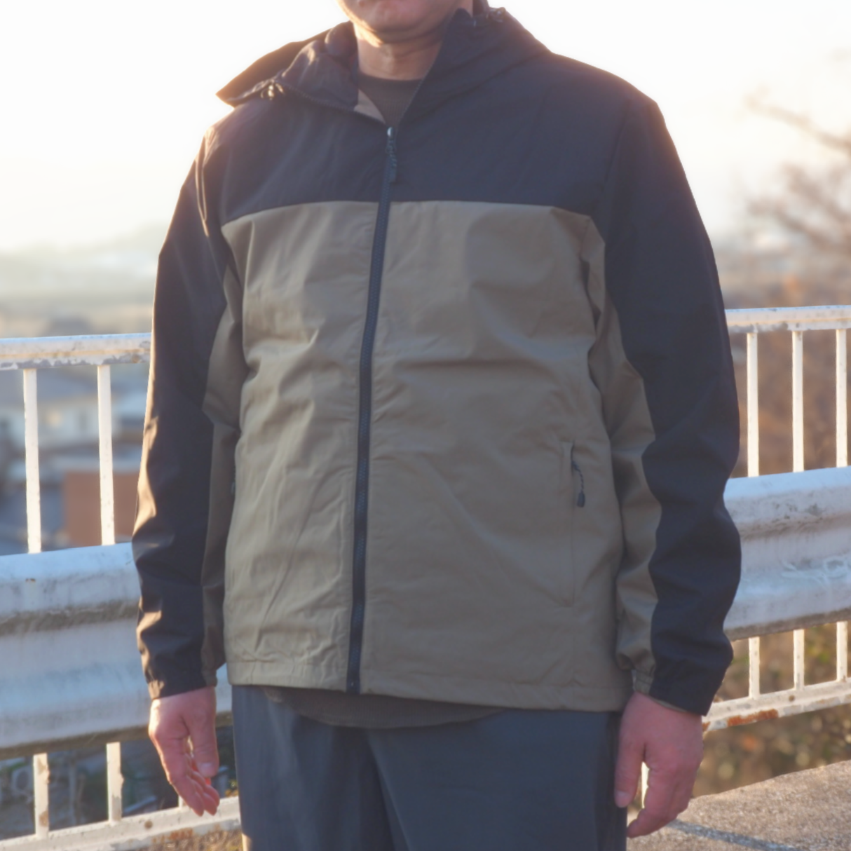 テックシェルパーカー