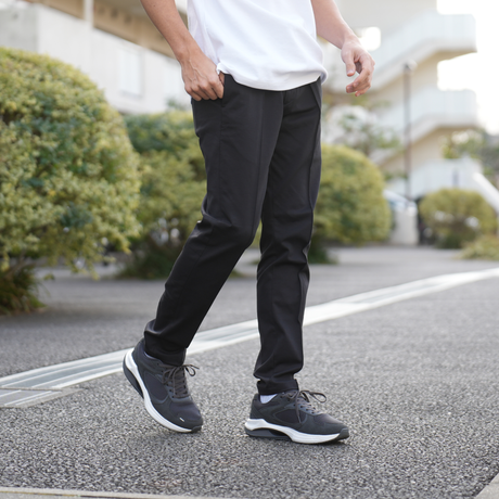 ストレッチジャージードレスパンツ