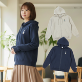 ピーターラビット裏起毛ジップパーカー