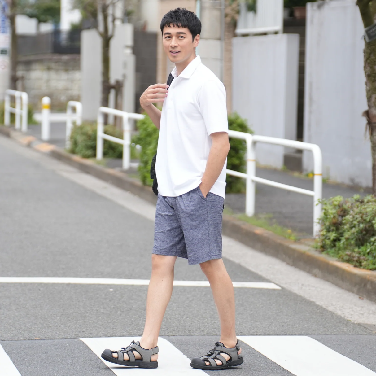 NOBIRUNOストレッチショートパンツ（メッシュ）