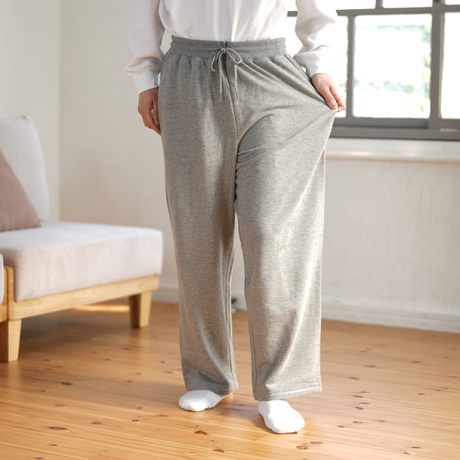 ライトウェイトスウェットワイドパンツ