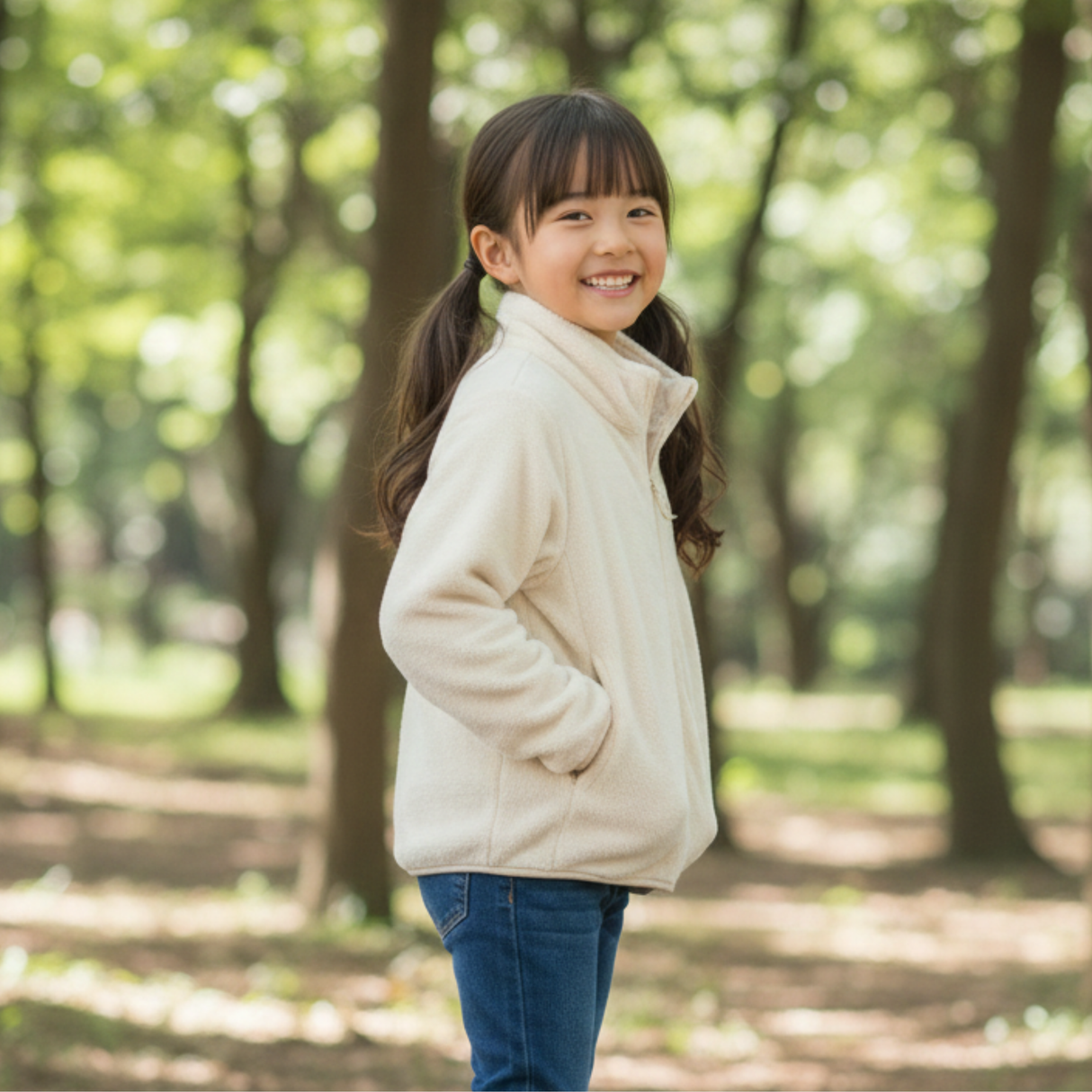 キッズシルキーフリースジャケット – RIALT