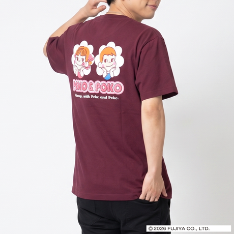 【Peko&Poko】ペコ＆ポコ プリントTシャツ