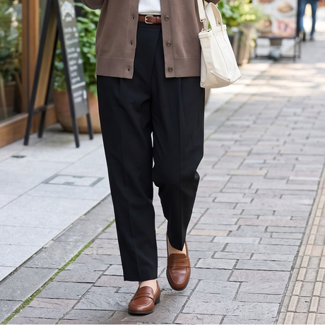 【Room&Out Work】テーパードパンツ