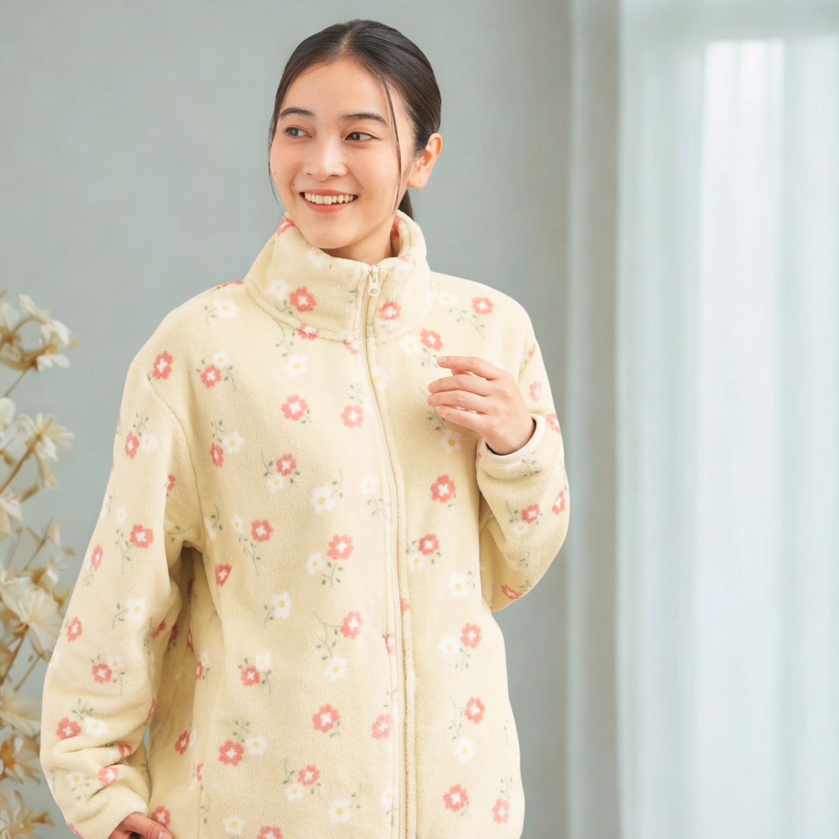 シルキーフリースジャケット総柄 – RIALT シルキーフリースジャケット総柄 – RIALT