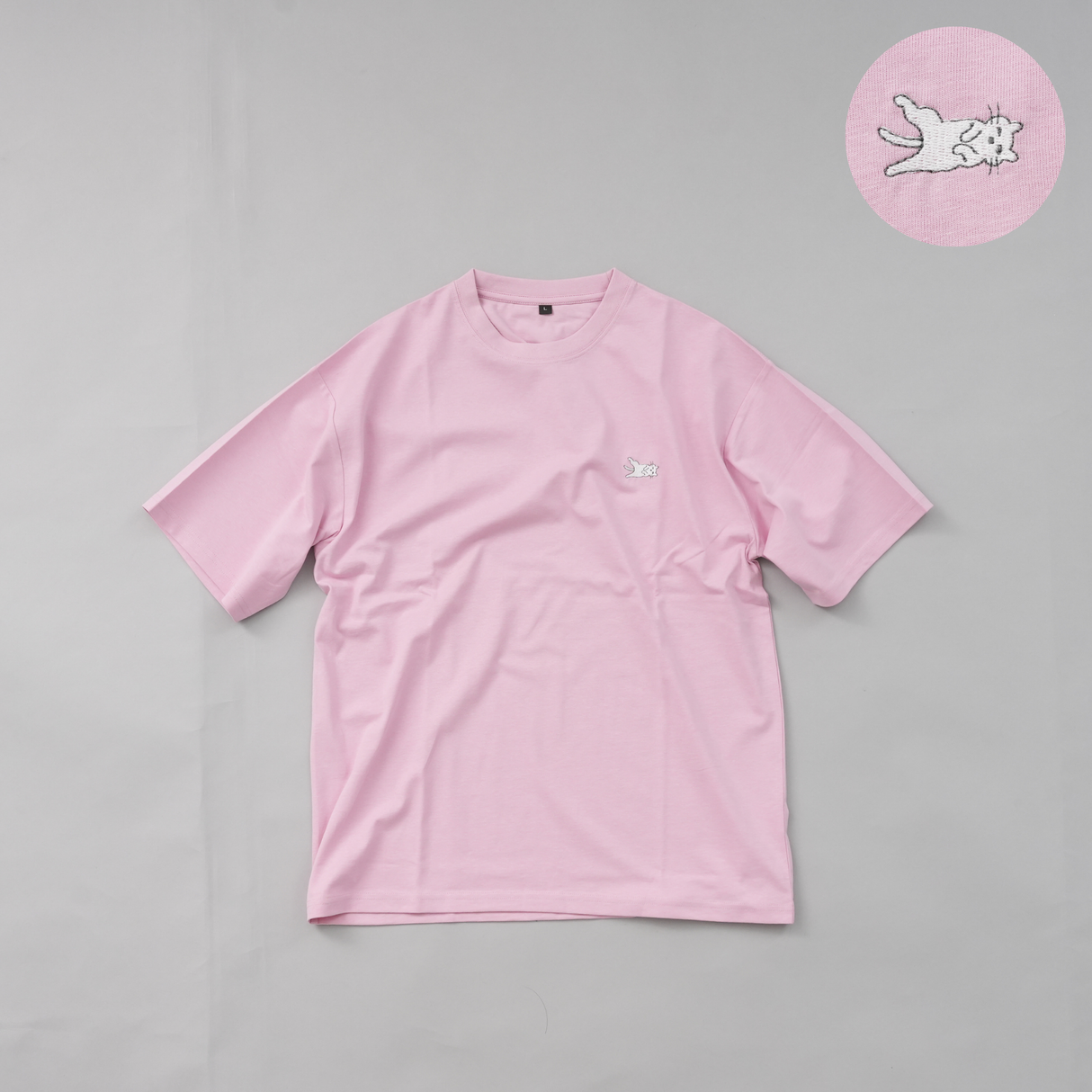 綿100%刺繍Tシャツ（動物）