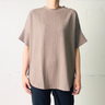 ひんやり冷感楊柳ゆるシルエットＴシャツ