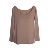 【ONFEEL】両面起毛ブラトップ長袖