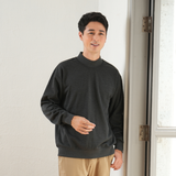 裏起毛スウェットプルオーバー(モックネック)