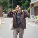 ライトパフフードジャケット