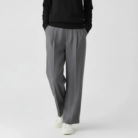 【Room&Out Work】タックワイドパンツ