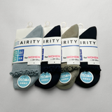 AIRITYソックスメロウクルー（鹿の子）