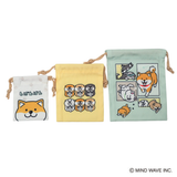 【しばんばん】巾着セット3枚入り