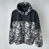 テックシェルパーカー（総柄）