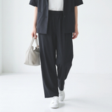 【Room＆Out Work】イージーワイドパンツ