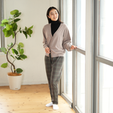 よろこ美レギンス 裏ベロア 総柄