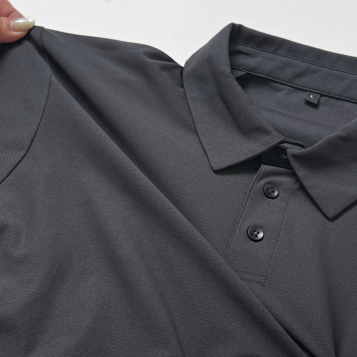 NOBIRUNOストレッチポロシャツ（メッシュ）