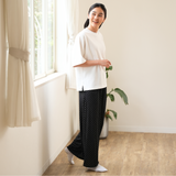 さらっとクールロングパンツ