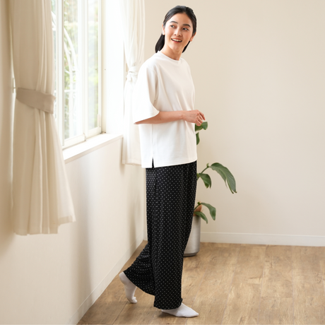 さらっとクールロングパンツ