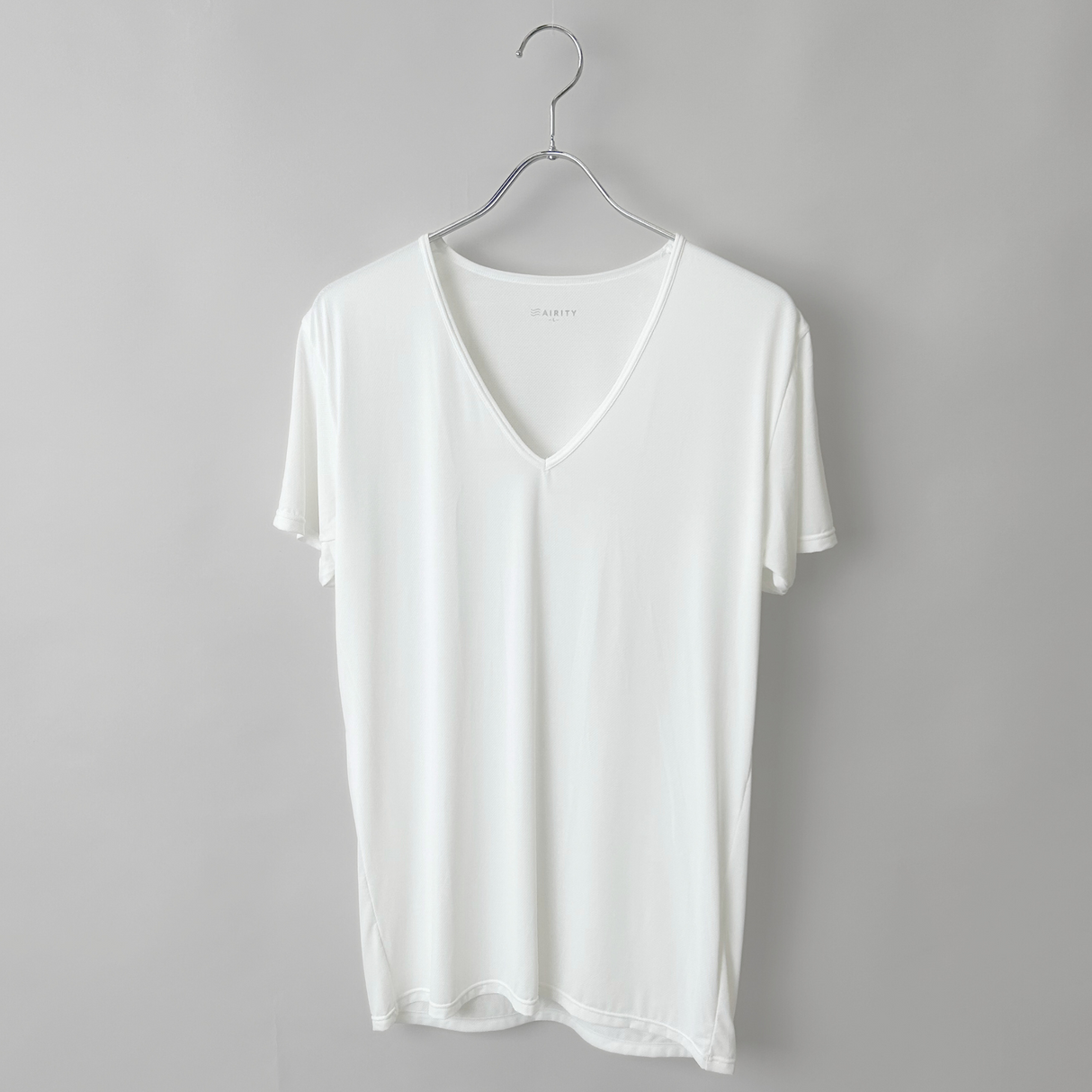 AIRITYメッシュＶネック半袖