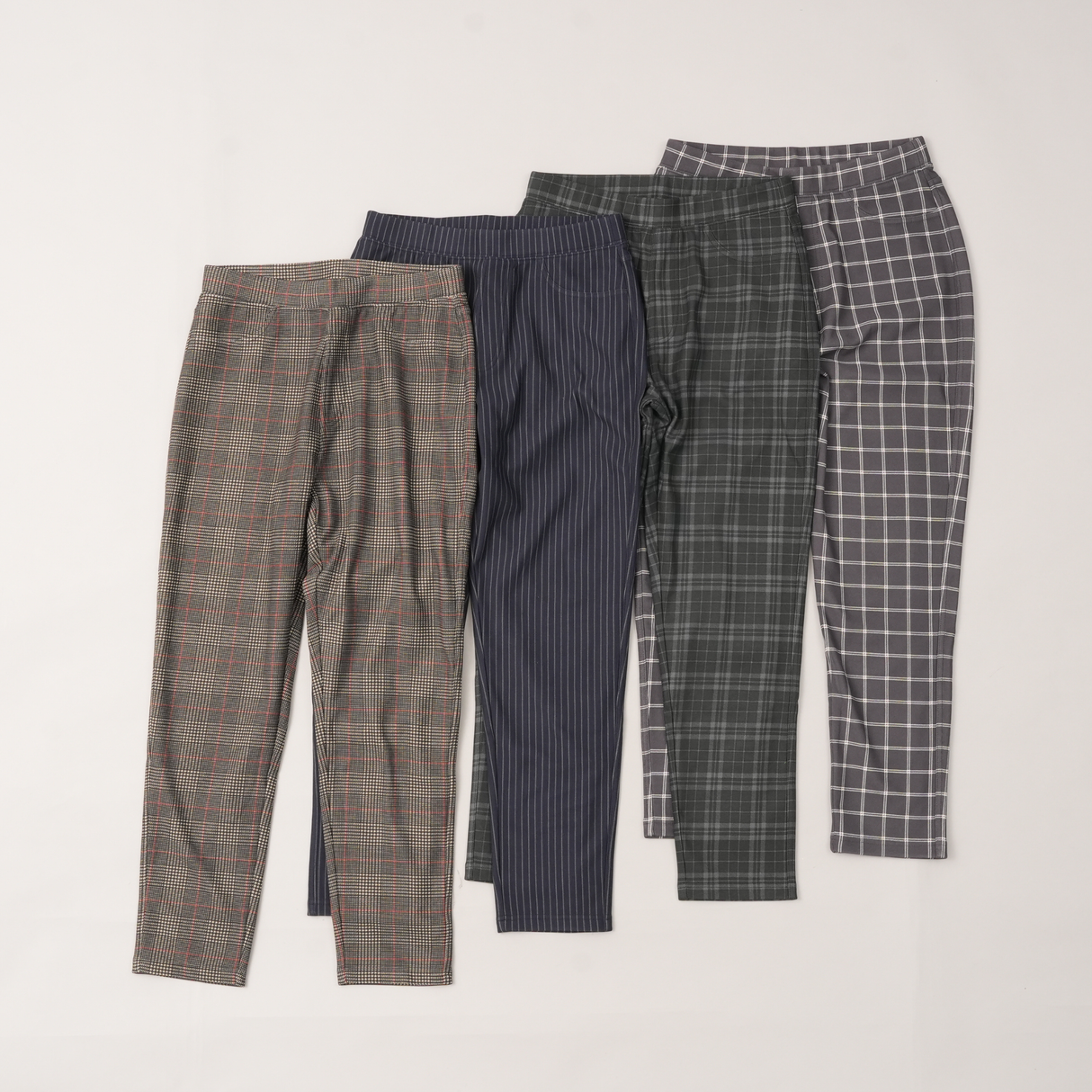 よろこ美レギンス 裏ベロア 総柄