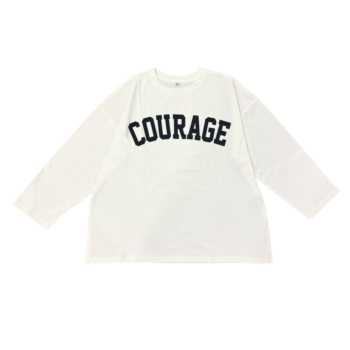 オーバーサイズプリントTシャツ(長袖)
