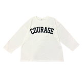 オーバーサイズプリントTシャツ(長袖)