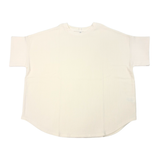 サラックス楊柳ゆるシルエットTシャツ