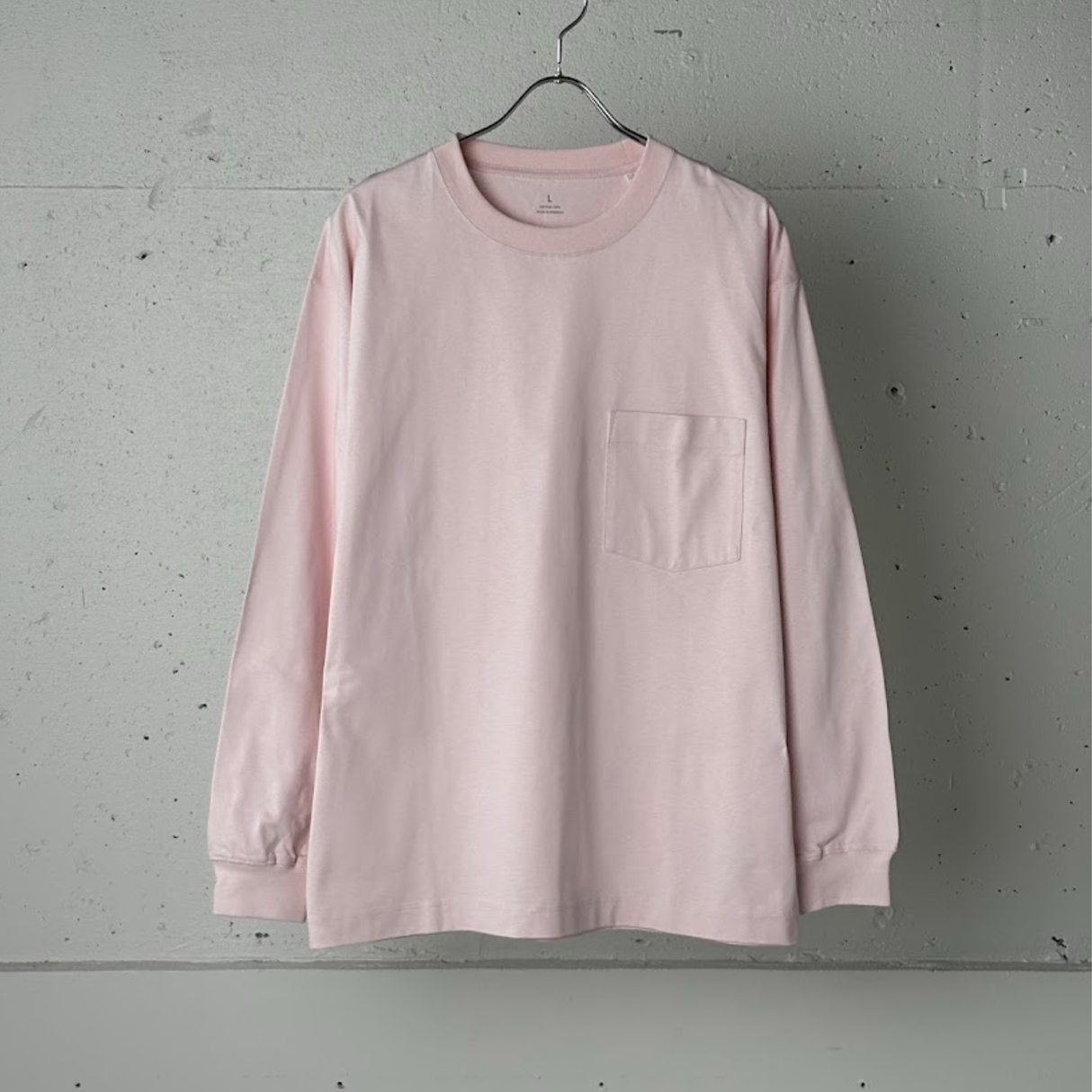 綿100% BIG Tシャツ(長袖)